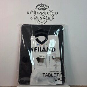 INFILAND Keyboard Case For iPad 9th/8th/7th Gen (10.2 Inch) Slim Detachable Fold